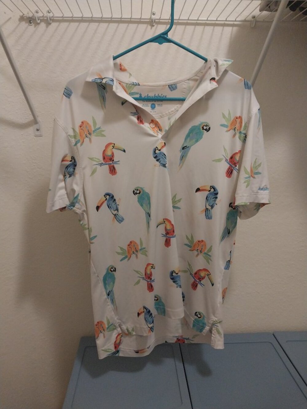 Chubbies Mens small bird polo